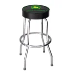 Plasticolor John Deere Officially Licensed Garage Shop Stool with Chrome Steel Legs thumbnail 4