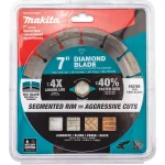 Makita 7 in. Segmented Rim Diamond Blade for General Purpose Cutting thumbnail 2