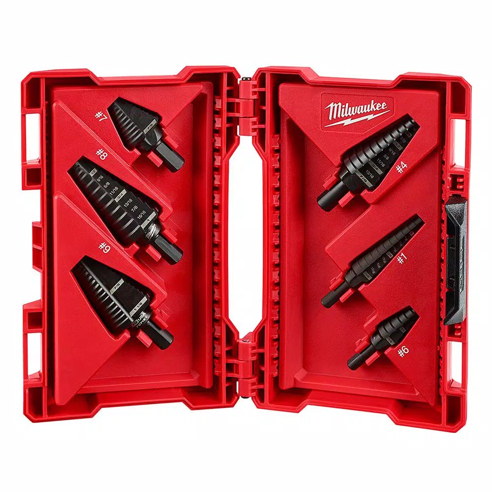 Milwaukee SHOCKWAVE 66-Piece Impact Duty Driver, Cobalt Drill, and Step Bit Set