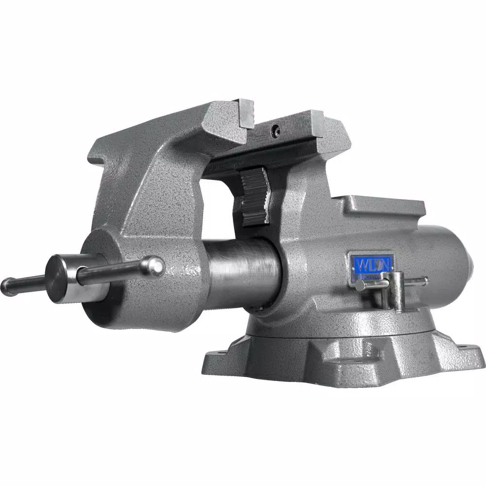 Wilton 8 in. Mechanics Pro Vise, 880M Bench Vise with 360° Swivel Base