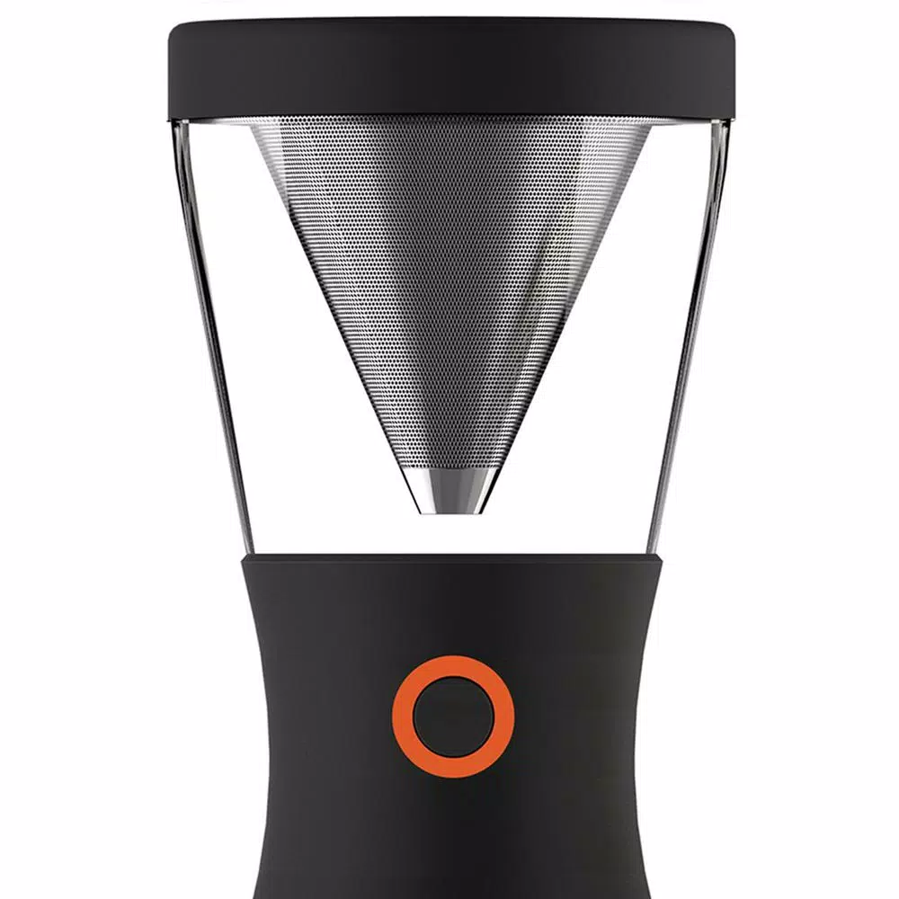 ASOBU 34 oz. Bronze Stainless Steel Portable Cold Brew Coffee Maker, 6-Cup Insulated Carafe