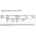 Mayday 2400 Calorie Emergency Food Ration Bars, Apple Cinnamon Flavor (24-Pack) thumbnail 3