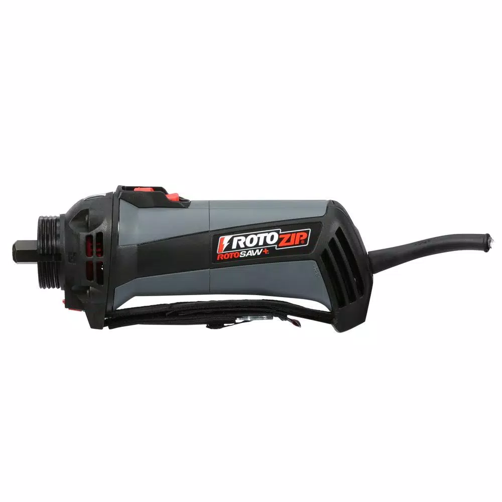 Rotozip RotoSaw+ 6 Amp Corded Variable Speed Spiral Saw Kit with Dust Vault (6-Piece)
