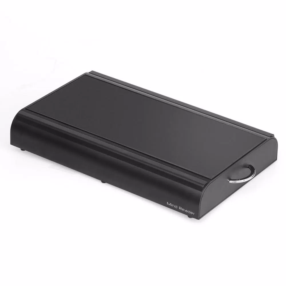 Mind Reader Anchor 50-Capacity Black Nespresso Capsule Storage Drawer with Heat-Resistant Top