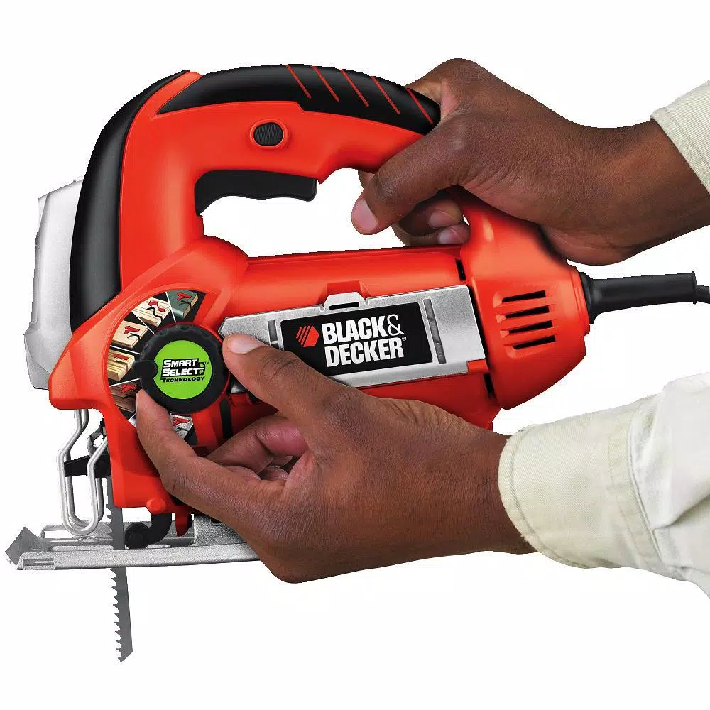 BLACK+DECKER JS670V LineFinder Orbital Jigsaw with SmartSelect Technology