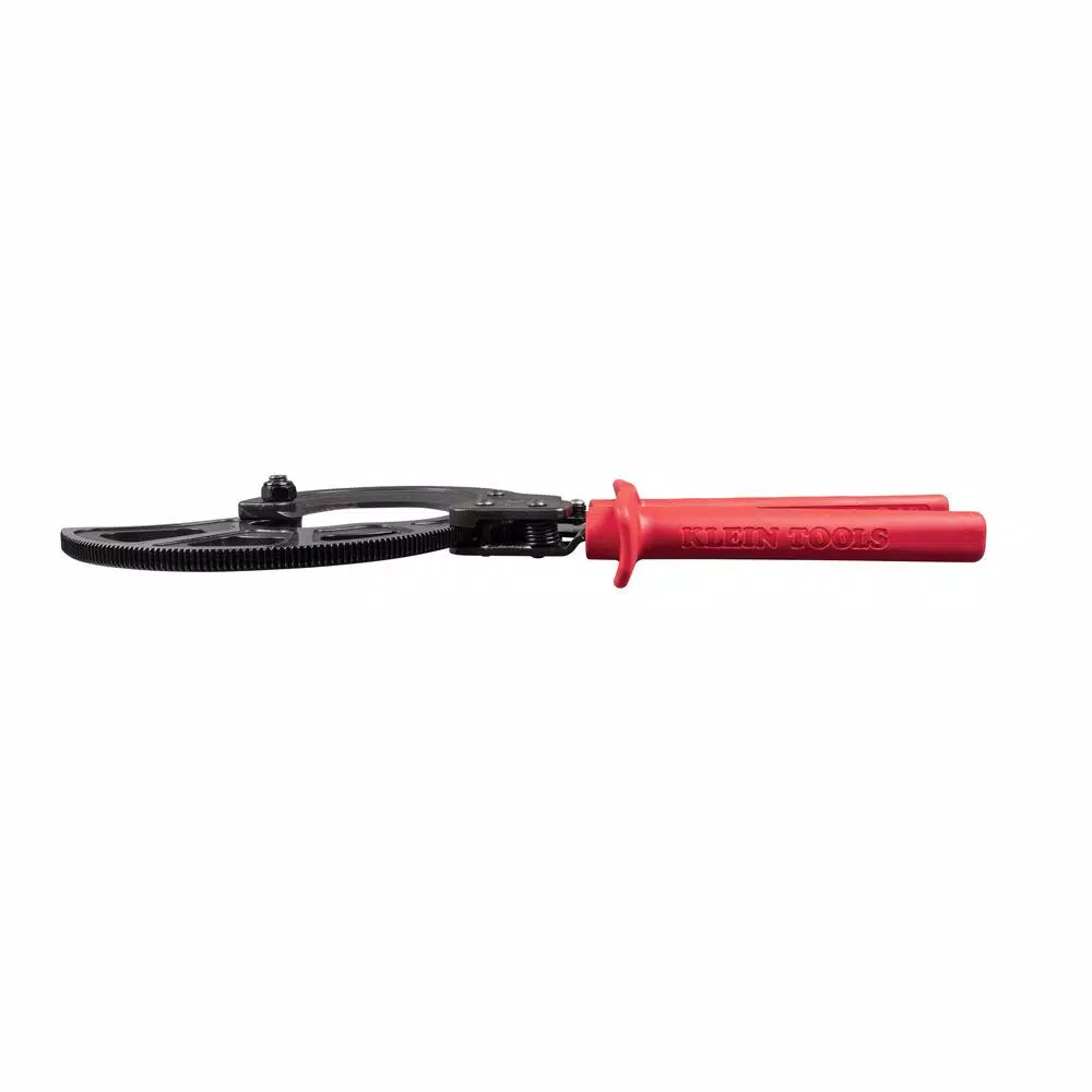Klein Tools 12-1/8 in. Ratcheting Cable Cutter for Copper and Aluminum