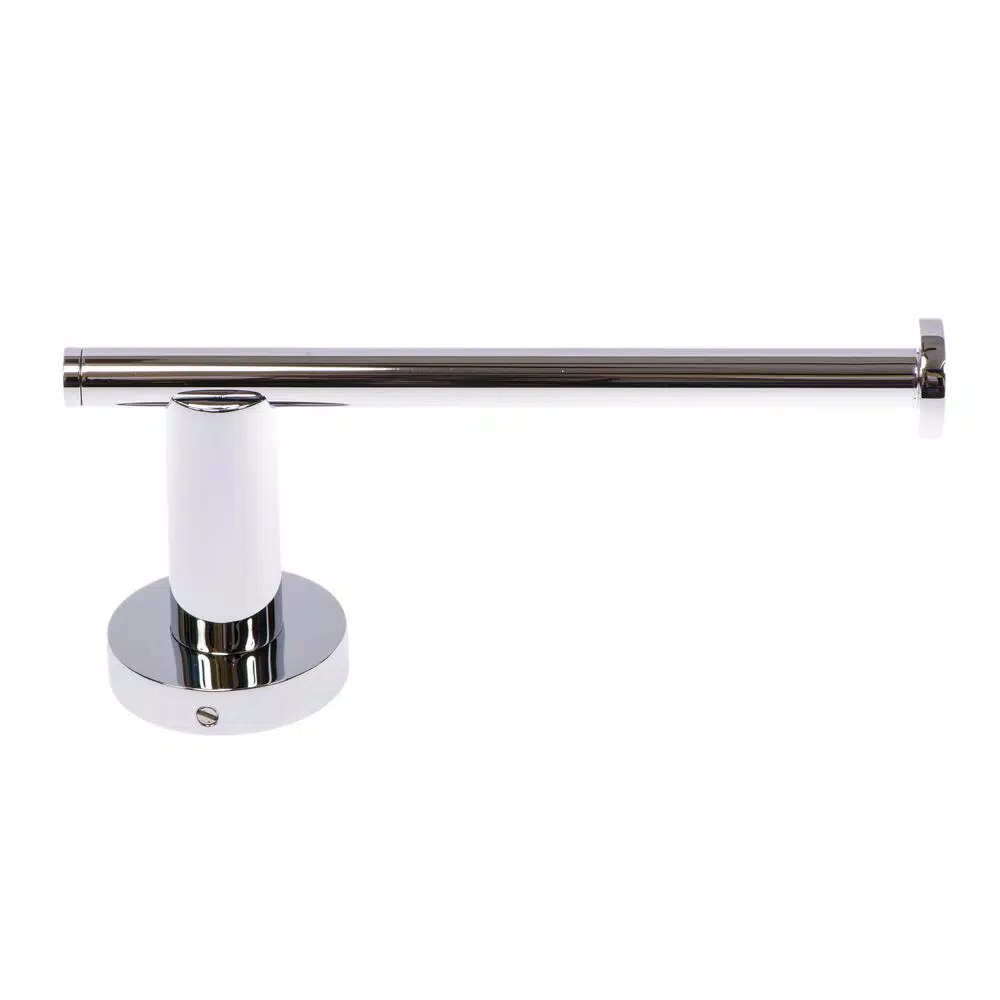 Italia Venezia 4-Piece Chrome Bathroom Hardware Set - Stainless Steel