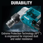 Makita 18V X2 LXT Brushless Cordless Shear Wrench Kit with 5.0 Ah Batteries and Dual Port Rapid Charger thumbnail 8