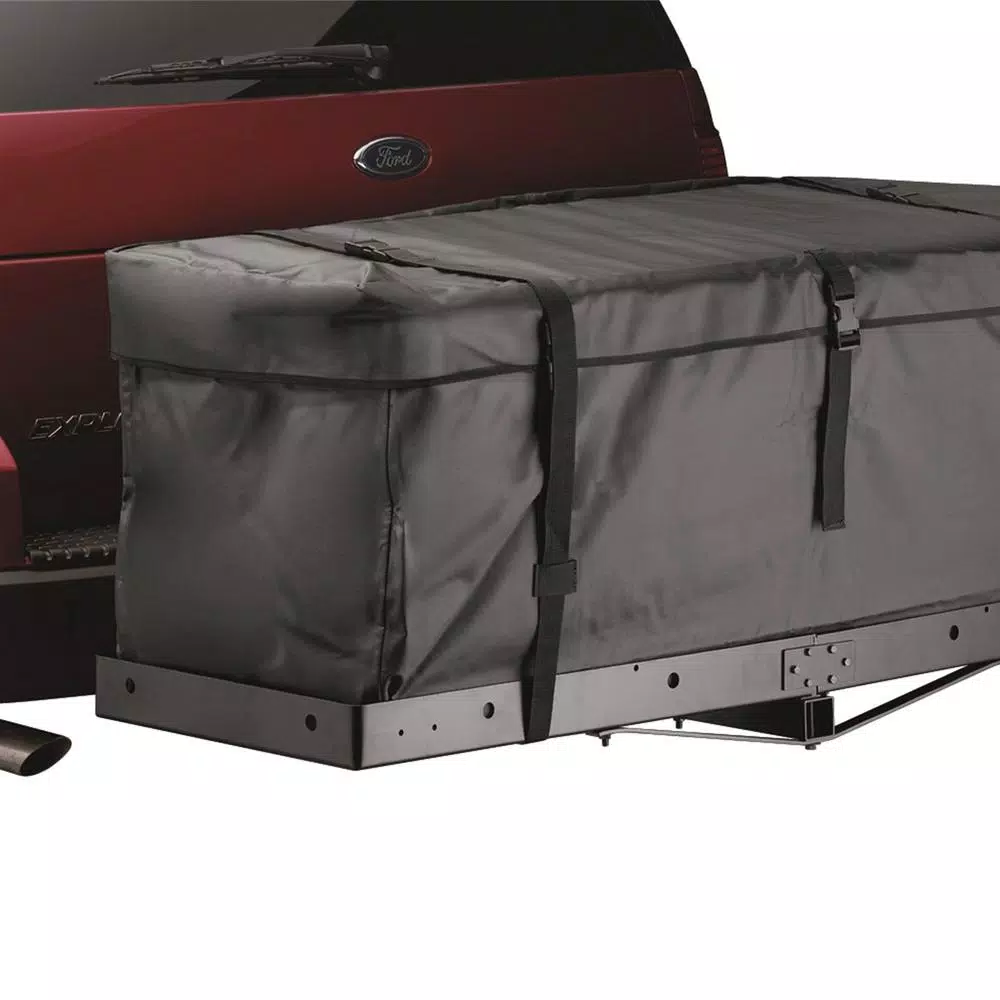 Lund Heavy Duty Water Resistant Hitch Cargo Bag - 11 cu. ft. Black Storage Bag