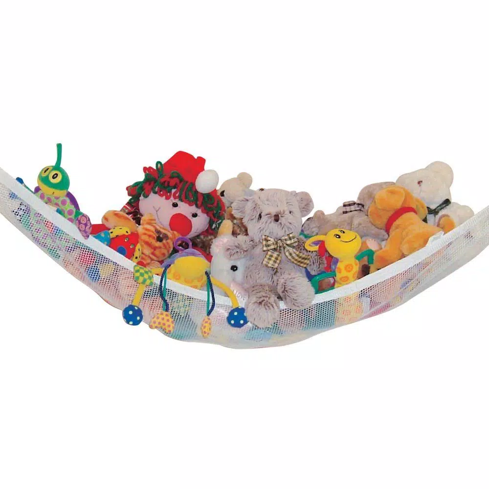 Dreambaby Super Toy Store Corner Hammock and Toy Chain Combo Pack - White
