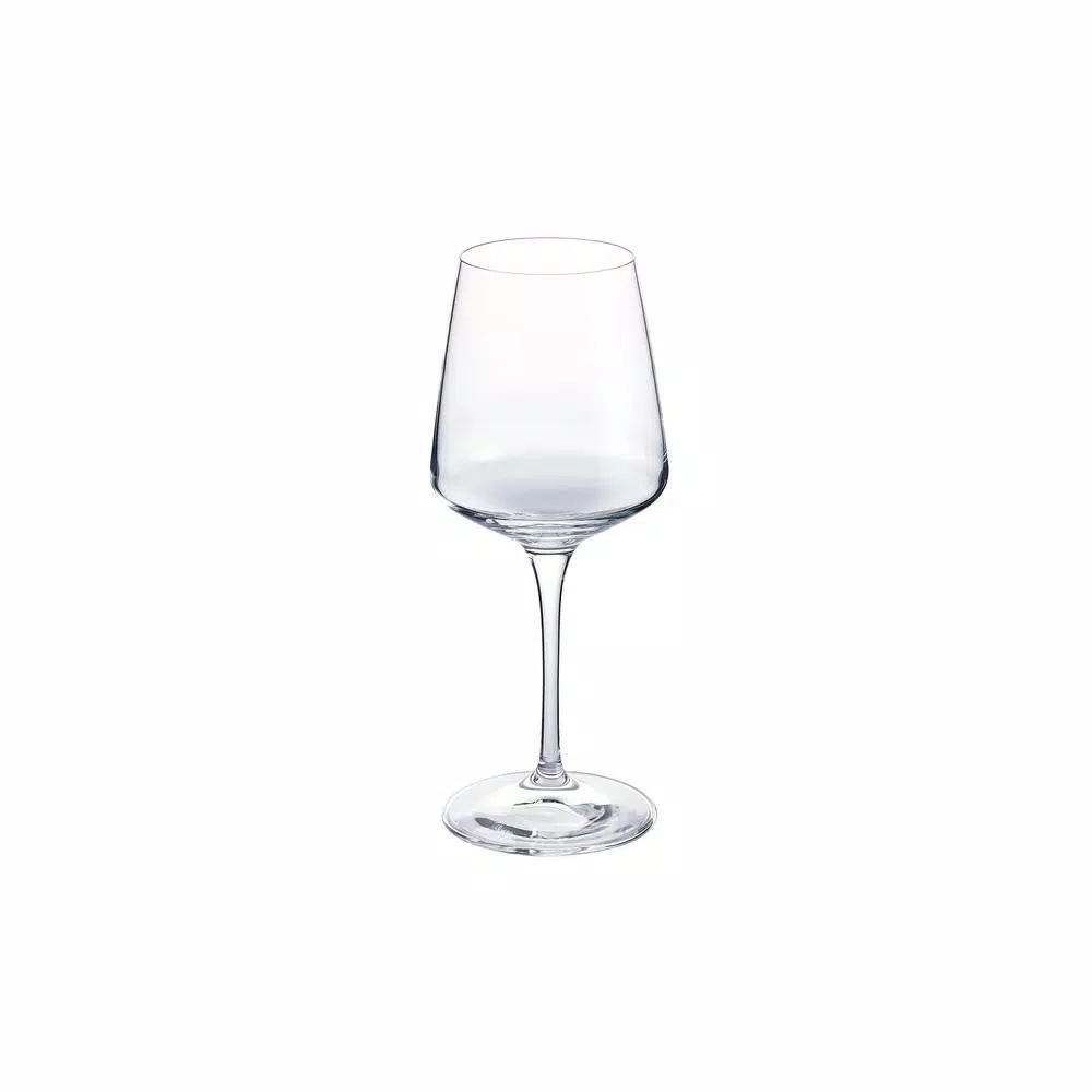 Home Decorators Collection Genoa Lead-Free Crystal White Wine Glasses, 15.5 fl. oz. (Set of 8)