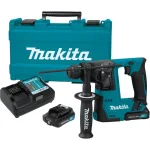 Makita 12V max CXT Cordless 9/16 in. SDS-PLUS Rotary Hammer Kit (2.0Ah) thumbnail 1