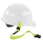 Ergodyne Squids 3155 Lime Elastic Hard Hat Lanyard with Clamp thumbnail 3
