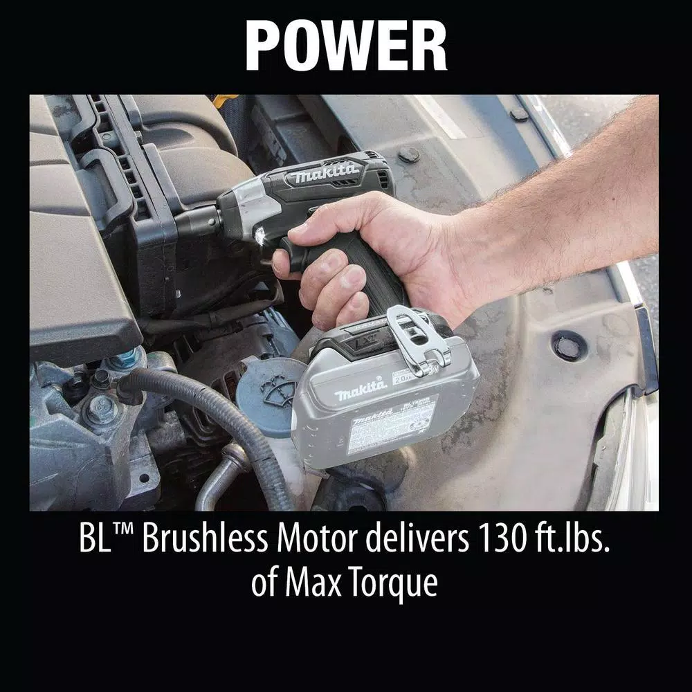 Makita 18V LXT Sub-Compact Brushless 3/8 in. Sq. Drive Impact Wrench (Tool Only)