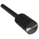 Drill America 1/4 in. x 5/8 in. Cylindrical End Cut Solid Carbide Burr Rotary File Bit thumbnail 2