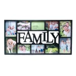 Kiera Grace kieragrace KG Family 10-Opening Collage Photo Frame, Black, Fits 4 5x7 and 6 4x6 Photos thumbnail 1