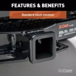 CURT Class 4 Trailer Hitch 2" Receiver for Select Ford F-150 thumbnail 4