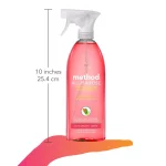 Method Pink Grapefruit All-Purpose Natural Surface Cleaner, 28 oz (2-Pack) thumbnail 3