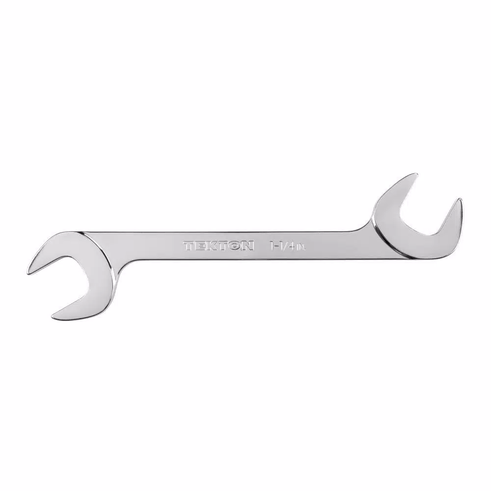 TEKTON 1-1/4 in. Double Open End Angle Head Wrench, 60° Offset