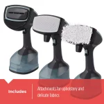BLACK+DECKER Advanced Handheld Garment Steamer, 1400W, Gray thumbnail 5
