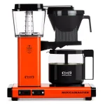 Moccamaster KBG 10-Cup Orange Drip Coffee Maker with Glass Carafe thumbnail 1