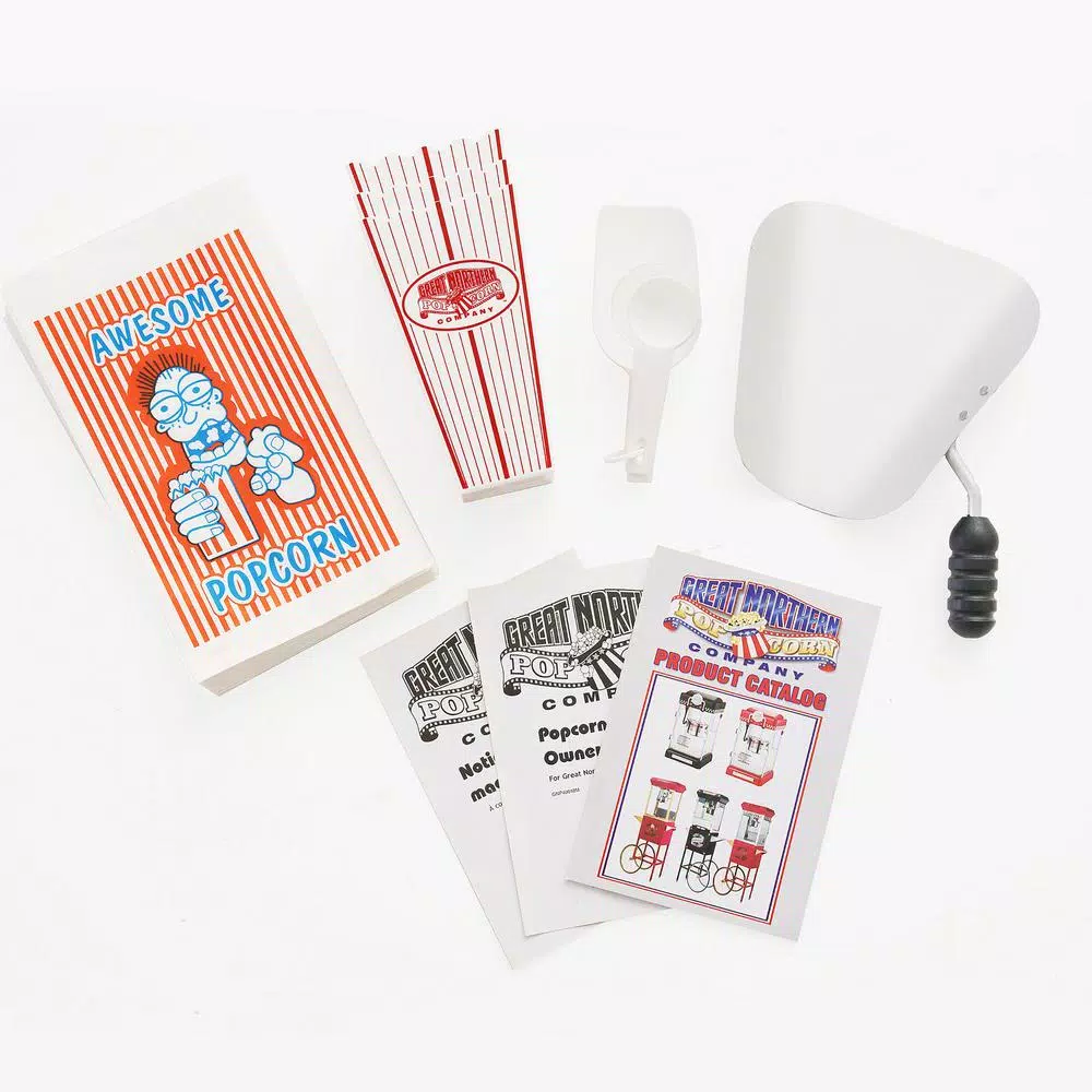 Great Northern Popcorn 6 oz. Black Foundation Model Popcorn Popper Machine