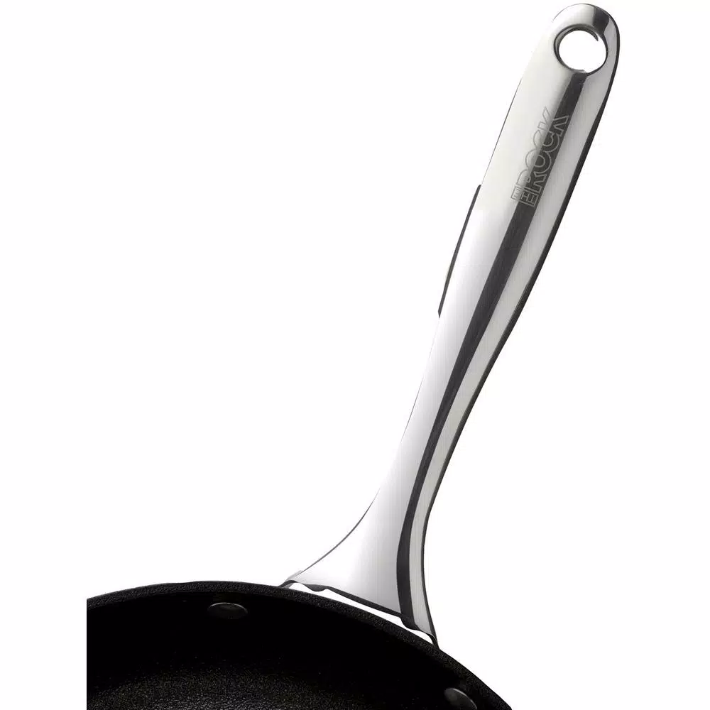 Starfrit The Rock by Starfrit 9.5 in. Aluminum Nonstick Frying Pan, Black Speckle