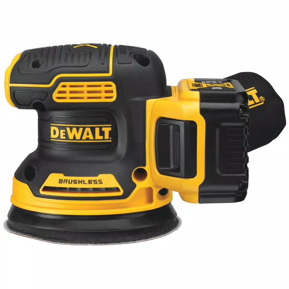 DEWALT 20V MAX XR Brushless 5 in. Cordless Random Orbital Sander Kit with 5.0 Ah Battery and Charger