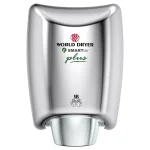World Dryer Corporation World Dryer SMARTdri Plus High-Speed Electric Hand Dryer, Polished Stainless Steel thumbnail 1