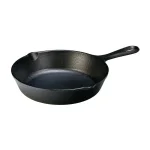 Lodge 8 in. Cast Iron Skillet with Pour Spout and Assist Handle, Black thumbnail 1