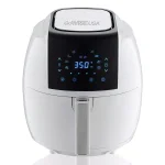 GoWISE USA 5.8 Qt. XL Air Fryer with Touch Screen, 8-in-1 Rapid Air Circulation Technology, White thumbnail 1