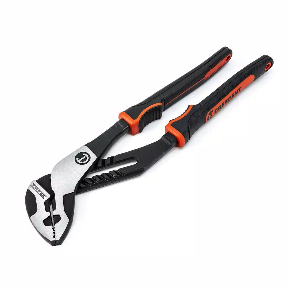 Crescent Z2 12 in. K9 Straight Jaw Dual Material Tongue and Groove Pliers