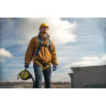 Werner LiteFit Standard 1 D-Ring Safety Harness, Medium/Large, Blue thumbnail 2