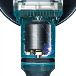 Makita 18V X2 LXT (36V) 9 in. Brushless Paddle Switch Angle Grinder Kit with 5.0 Ah Batteries & Grinding Wheels thumbnail 13