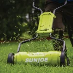 Sun Joe MJ1800M 18 in. 5-Position Quad Manual Walk-Behind Push Reel Mower thumbnail 6