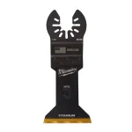 Milwaukee 1-3/4 in. Titanium Bi-Metal Universal Fit Metal Cutting Oscillating Multi-Tool Blade thumbnail 1