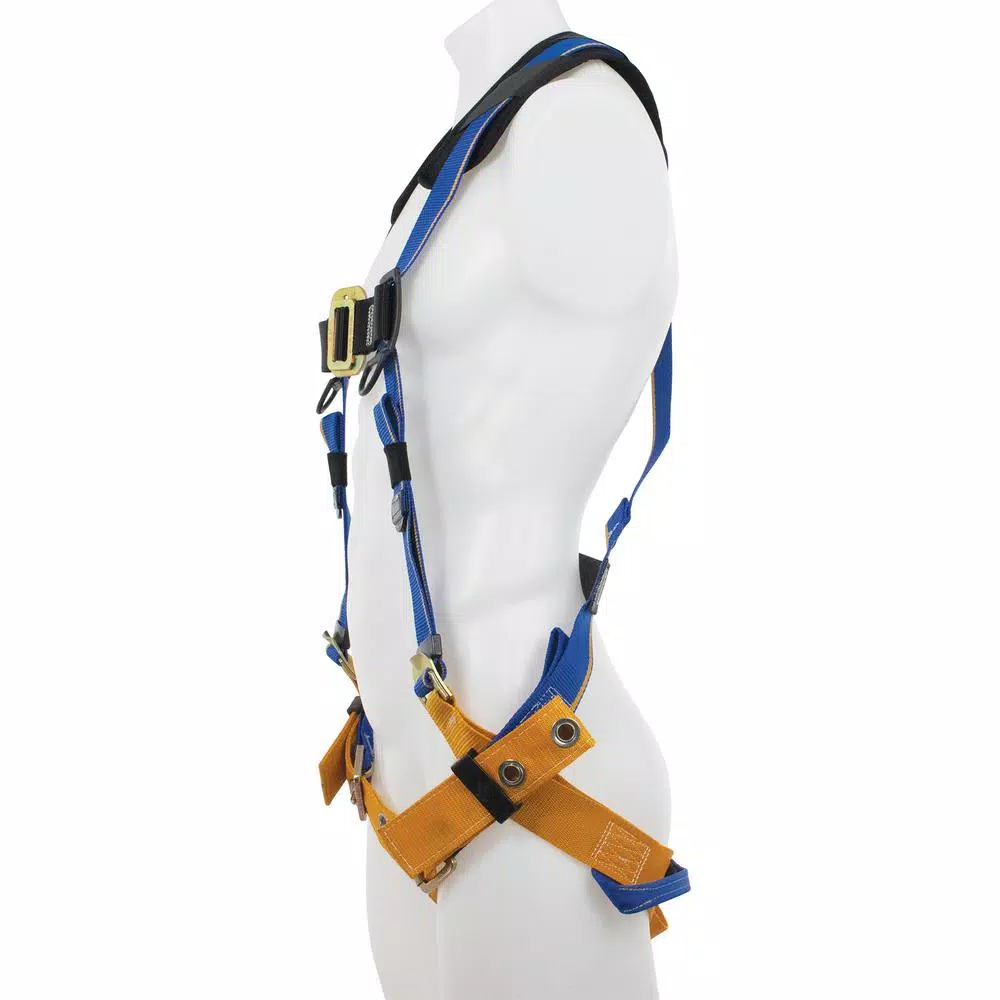 Werner Blue Armor 1000 Standard 1 D-Ring Safety Harness, XXL