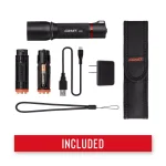 Coast HP8R 760 Lumens LED Rechargeable Focusing Flashlight with Slide Focus thumbnail 8
