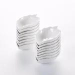 MALACASA 4.5 in. White Porcelain Ramekins Set of 16, Ceramic Souffle Dishes and Serving Bowls thumbnail 4