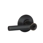 Schlage Broadway Aged Bronze Keyed Entry Door Lever thumbnail 1