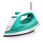 BLACK+DECKER Light 'N Easy Compact Steam Iron, 1200W, Teal thumbnail 1