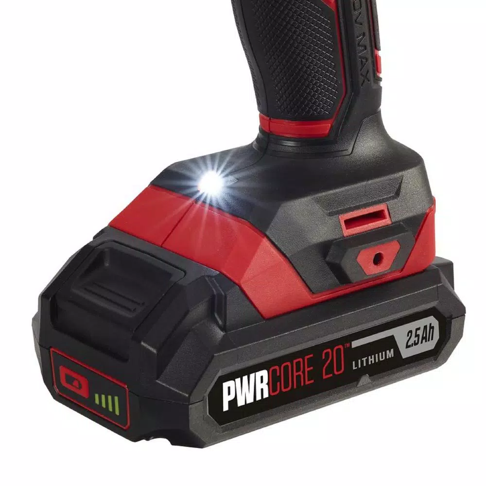 SKIL 20V PWRCore 20 Lithium-Ion 1/2 in. Cordless Drill Driver Kit