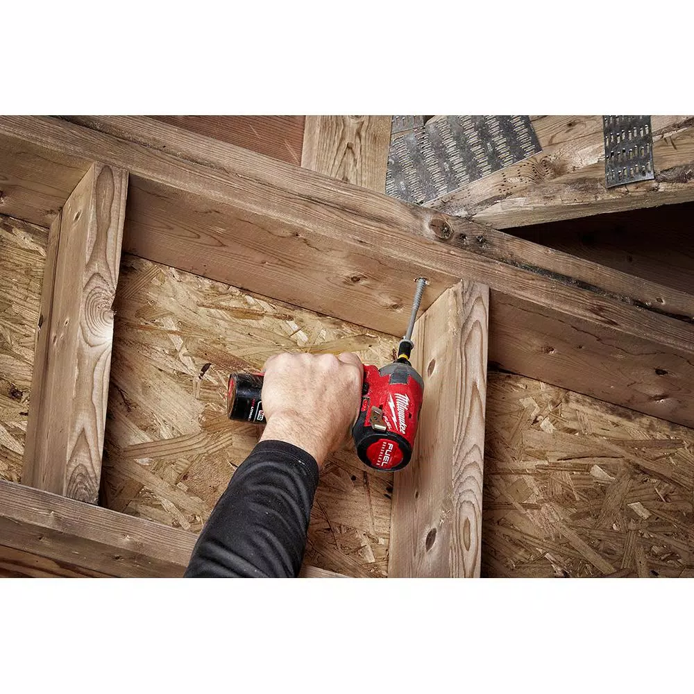 Milwaukee M12 FUEL Surge 1/4 in. Hex Impact Driver Kit with M12 Rover Flood Light