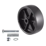 CURT Replacement Marine Jack Caster Wheel with Mounting Hardware thumbnail 1
