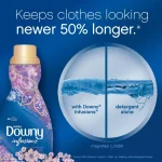 Downy Infusions Lavender Serenity Liquid Fabric Softener, 41 oz (48 Loads) thumbnail 5