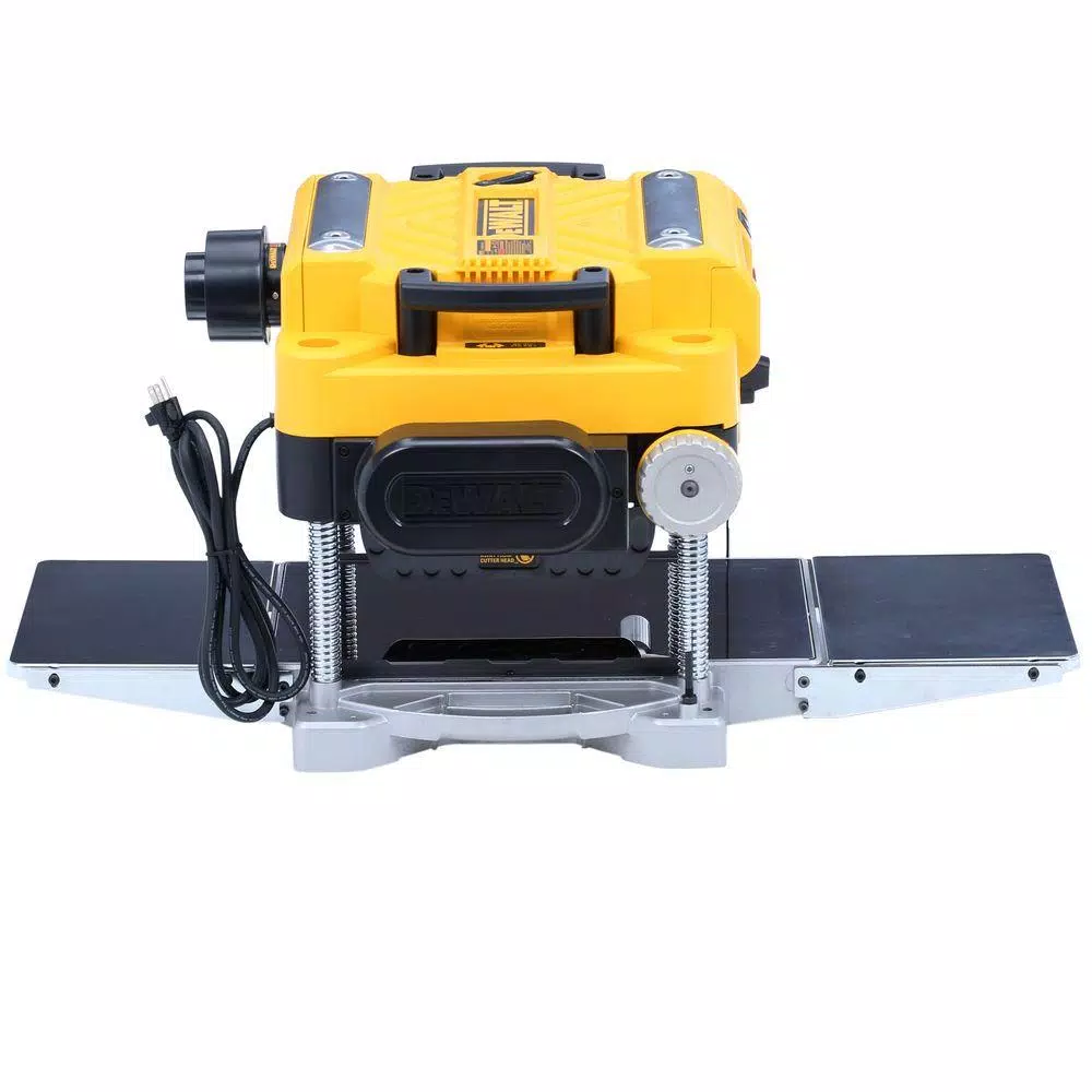 DEWALT 13 in. Heavy-Duty 2-Speed Thickness Planer with 3-Knife Cutterhead and Tables