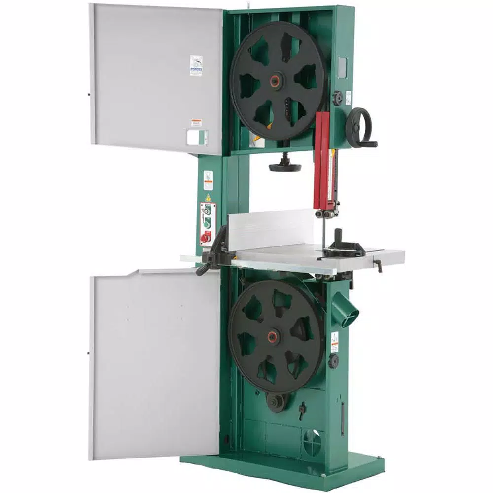 Grizzly Industrial 19 in. Extreme-Series 3 HP Vertical Bandsaw with Electronic Motor Brake