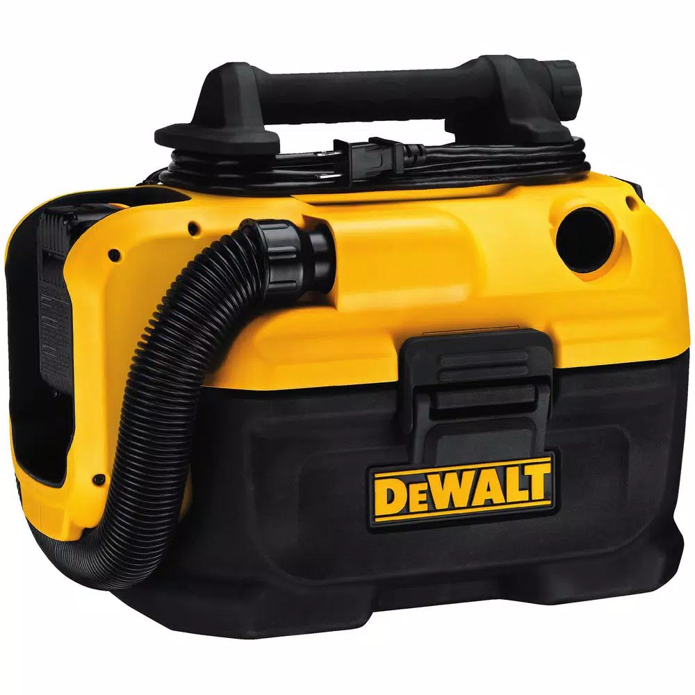 DEWALT 2 Gal. Cordless/Corded Wet/Dry Vacuum Kit with 20V MAX 2Ah XR Battery