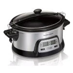 Hamilton Beach FlexCook 6 Qt. Programmable Slow Cooker, Silver thumbnail 1