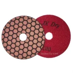 Unbranded JX 4 in. Dry Diamond Polishing Pads Set, 8-Piece Grit Range with White Buff thumbnail 5